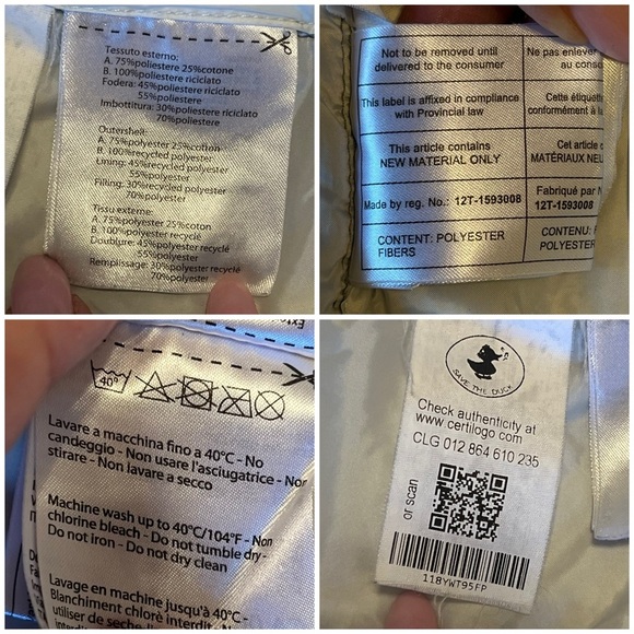 Save the duck grey Vest, Burn, unisex, size L - Picture 15 of 15